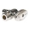 Apollo 1/2 in. Chromed Brass PEX Barb x 3/8 in. Compression Quarter-Turn Angle Stop Valve Jar (6-Pack), 6PK APXVA1238C6JR - alternate 5